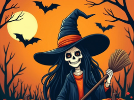 Halloween-themed image for product presentation preview picture