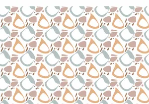 Abstract Geometric Seamless Pattern Minimal Shape