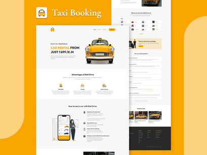 Taxi Booking Website