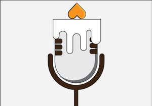 Unique Candle Microphone Design in Adobe Illustrator! 🎨✨