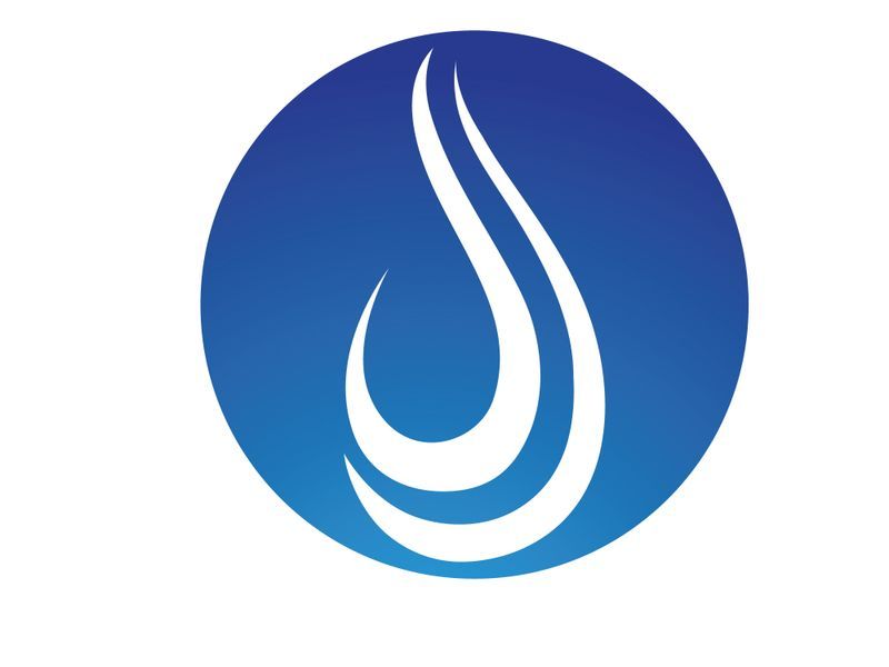 Water drop Logo Template vector illustration design