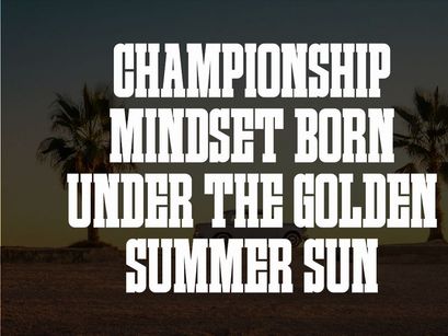 Summer Varsity - Condensed Slab Serif Font