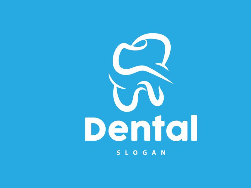Tooth logo, Dental Health Vector, Care Brand Illustration
