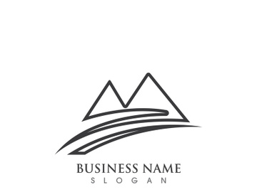 Mountain icon Logo Template Vector illustration design preview picture
