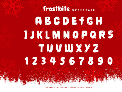 Frostbite - Playful Font