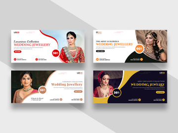 Wedding Jewelry Sale Facebook Cover Ver-6 preview picture