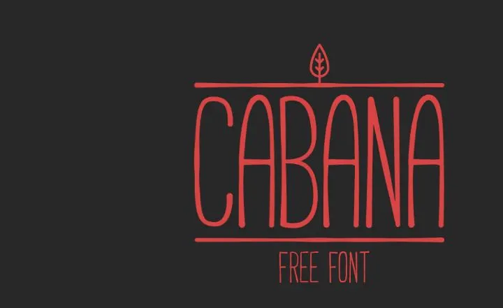 Cabana - Free Font
