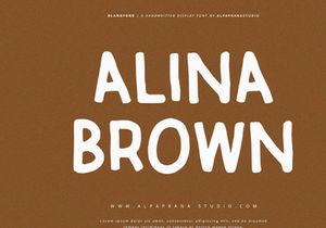 Blandford - Handwritten Font