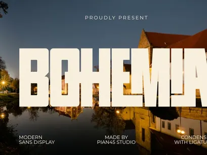 Bohemia - Modern Sans Serif Font