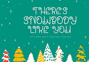 Santa House - Christmas Font