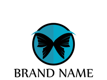 Butterfly logo design preview picture