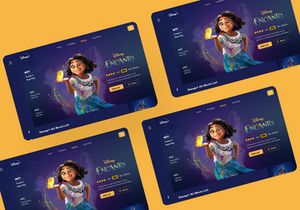 Watch Online Movie Web landing page