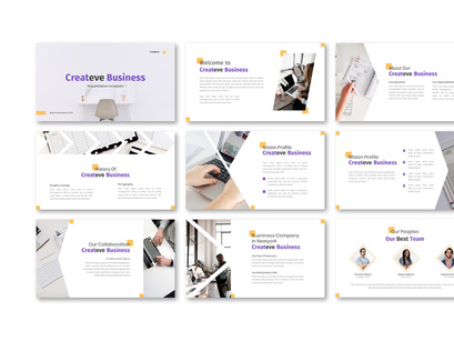 Createve Business Powerpoint Template