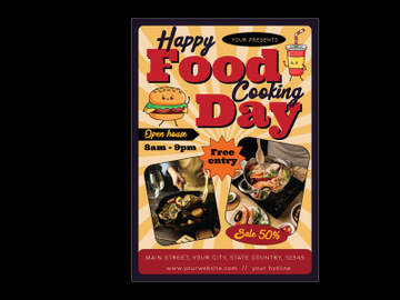 Food Day Flyer preview picture