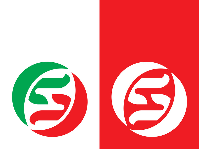 Business corporate S letter logo design vector