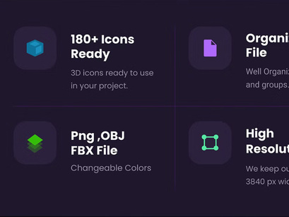 Crypto Assets 3D Icons