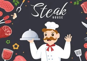 14 Steakhouse Illustration