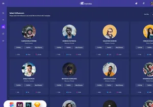 Evonea- Ad Campaign Admin Dashboard UI Kit