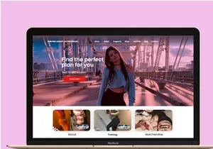 Girl Fitness Template