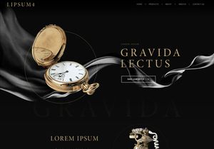 Lipsum 4 - Free Web PSD Template