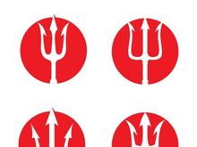 Mystic Trident Emblem Of Power magic trisula