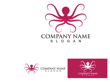 Octopus Logo animal seafood preview picture