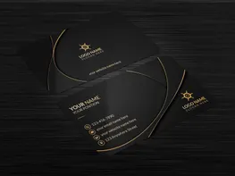 Luxury Business Card Design Template preview picture