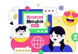 10 Social Media Day Illustration
