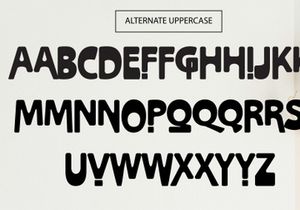 Retro Display Font