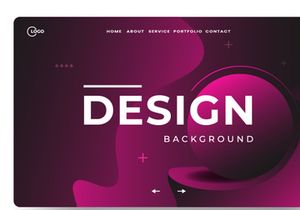 3D Abstract Background Minimal