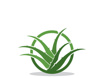 Aloe Vera logo icon design symbol beauty skin care preview picture