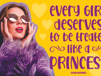 Lovely Princess Font