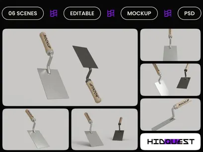 Hand Scraper Mockup
