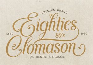 Agenda King - Vintage Script Font