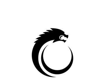 Dragon Head Vector Logo Illustration preview picture