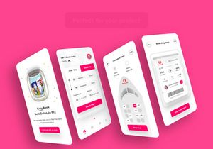 Flight Booking Ticket App Design