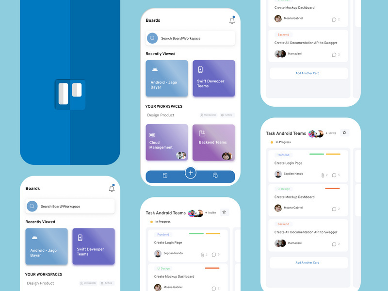 Trello Dashboard Redesign by Designist ~ EpicPxls