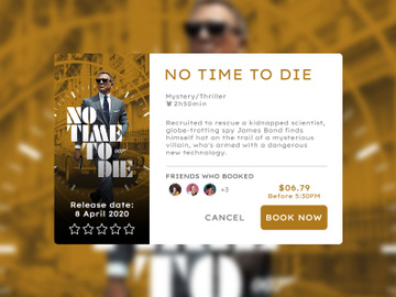 movie booking page preview picture