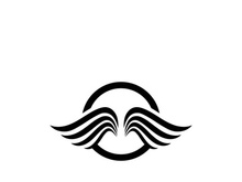 Wing illustration logo and symbol vector