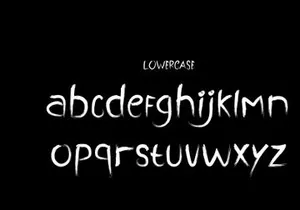 Blank Street - Hand Drawn Brush Font