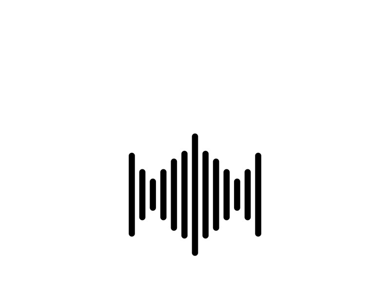Equalizer Sound waves vector illustration design template