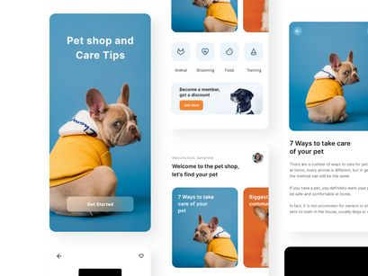 Hayvon - Pet Shop Grooming Mobile App