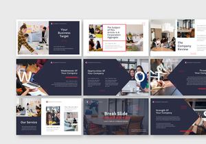 Comback Business Powerpoint Template