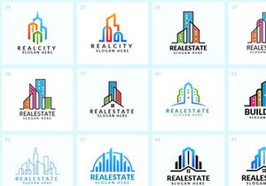 45+ Real Estate Logo Bundle