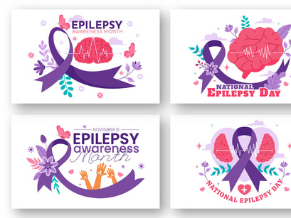 13 National Epilepsy Awareness Month Illustration