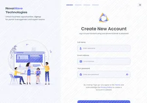 Seamless Sign-Up & Sign-In Pages