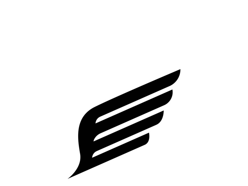 Wing illustration logo and symbol vector