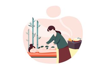 M141_Massage Service Illustrations