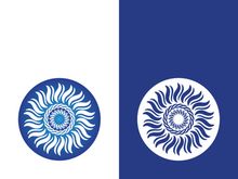 vortex vector illustration icon logo template design