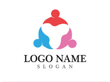 Community logo and symbol vector icon template